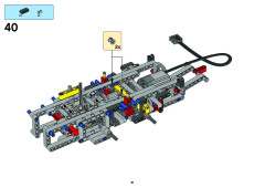 LEGO 8258 instructions page 11 – build guide